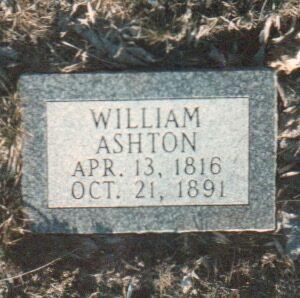 William and Sarah Ashton
