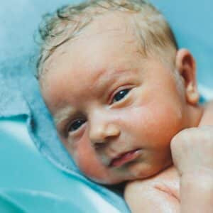 Bathing the Christ Child